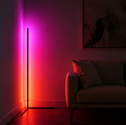 Ambient RGB Corner Floor Lamp