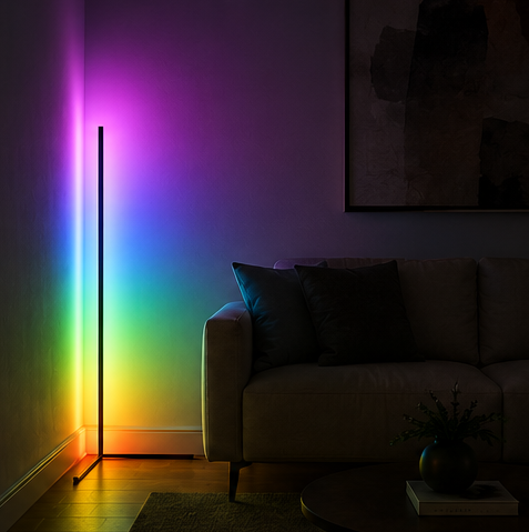 Ambient RGB Corner Floor Lamp
